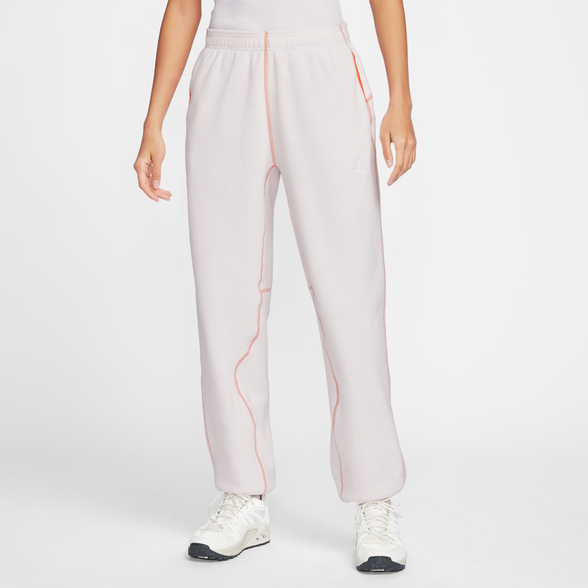 Nike ACG ホワイト ハーフネック ウォームアップウェア Nike ACG ホワイト ハーフネック ウォームアップウェア